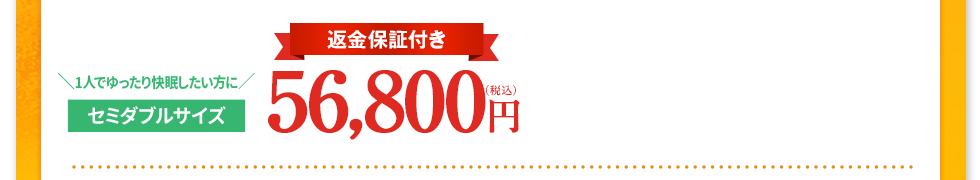 希望小売価格69,800円（税込）　2万円引き！→　49,800円（税込）［返金保証付き］